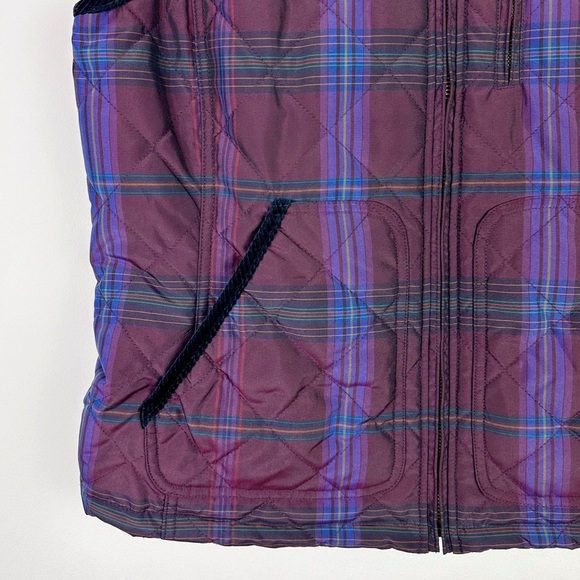 Lauren Ralph Lauren Plaid Quilted Vest - Picture 2 of 9